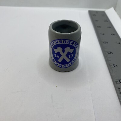 Hackerbrau Munchen Munich Germany 1417 Mini Stein 37E-1036T