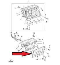 Oil Pan Daihatsu Hijet or Piaggio Porter until Year 2010