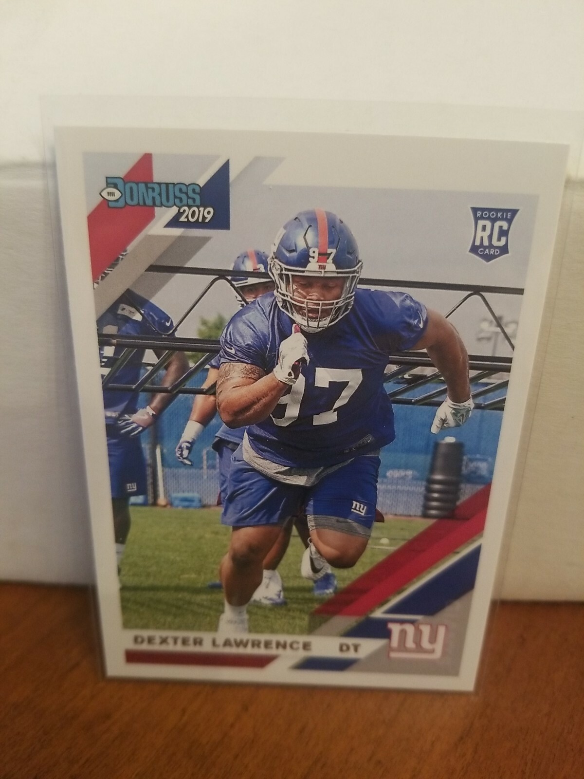 2019 DONRUSS RC DEXTER LAWRENCE NEW YORK GIANTS ROOKIE #257