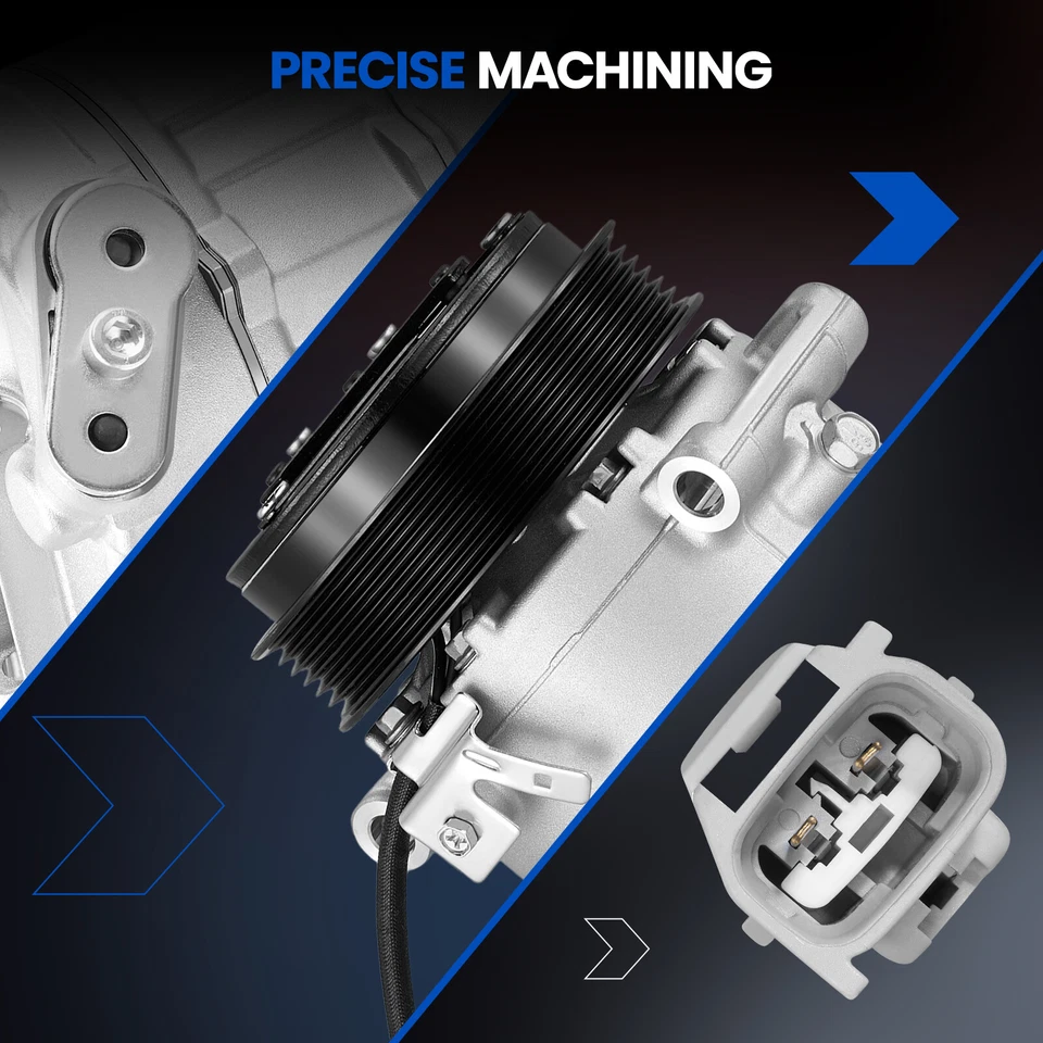 Conjunto de compresor de aire acondicionado 7SBH17C CO 29232C para Ram ProMaster 1500 3,6 L Foto 2 de 4