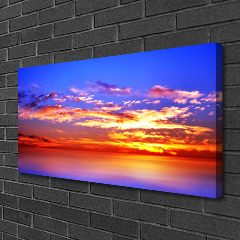 Image sur toile tableau haut de gamme 100x50 cm paysage maritime moderne