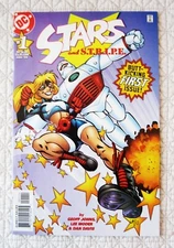 STARS AND STRIPE #1 (DC 1999) - STARGIRL ORIGIN STORY - KEY ISSUE!  