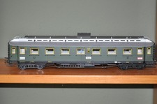 Theo Langela 6-teilig Eilzugwagenset DRG Messing  2-rail DC neuwertig 1/43.5