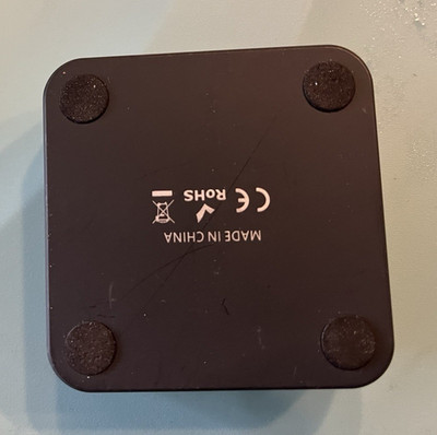 yuanguo Audio-Adapter Splitter 3,5mm Klinke auf 2x TOSLINK + Micro-USB schwarz