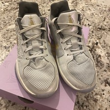 Nike Ja 2 - 5.5 GS - Metallic Gold Silver Basketball - Used - IB7251-002