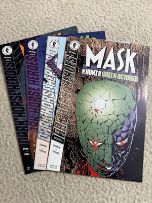 Mask The Hunt For Green October #1-4 (1995) Complete Series Set 1 2 3 4