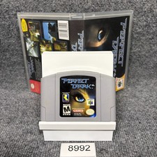 Perfect Dark Nintendo 64 Cartridge & Case Tested Works