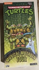 NECA Teenage Mutant Ninja Turtles TMNT 2020 Musical Mutagen Tour Figures 4 Pack