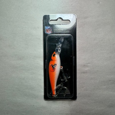 NFL Minnow Fishing Lure NEW Redskins Bears Bucs Ravens Colts Patriots Broncos