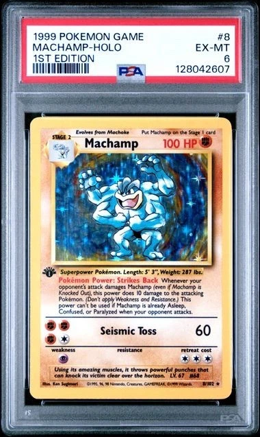 First Edition Pokémon Machamp Individual Cards for sale - eBay