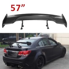 Rear Trunk Spoiler Lip Wing Carbon Fiber Color 57inch For Chevrolet Chevy Cruze
