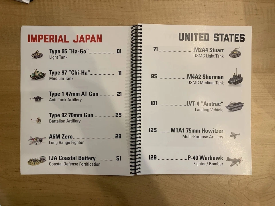 The Pacific Theater: instruções de construção para modelos da Segunda Guerra Mundial feitos de tijolos LEGO® - Imagem 2 de 4
