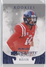 2014 Upper Deck Exquisite Collection Rookies 2015 12/125 Bo Wallace #ER-BW e6e