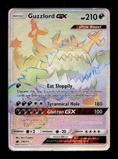 Guzzlord GX (Secret) SM - Crimson Invasion #116 (2017) Holo HP Pokemon