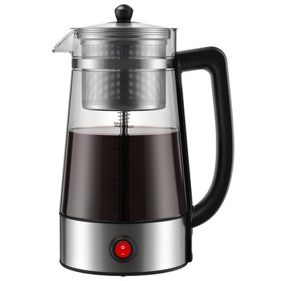 Percolator Coffee Pot, 10-Cup Electric Percolator Coffee Maker with Premium S...