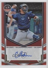 2025 Panini Stars and Stripes Red 82/99 Caden Bodine #NTS-CB Auto 03hd