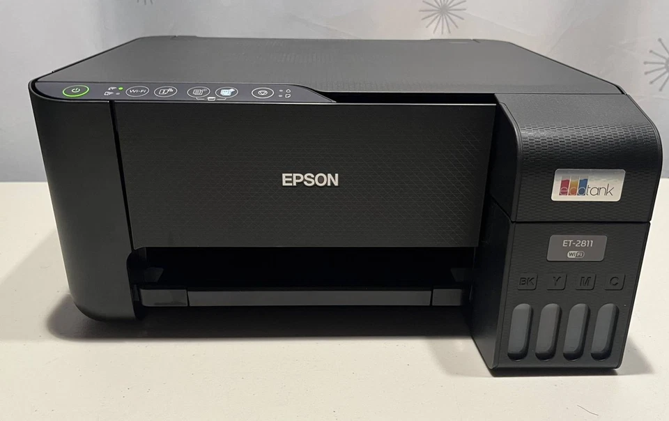 Epson EcoTank ET-2811 Inkjet Colour Printer ''Minimal Pages Printed From New'' - Image 2 of 3