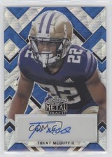 2022 Leaf Metal Draft Portrait Blue Wave 3/25 Trent McDuffie #PA-TM2 Auto 0l1