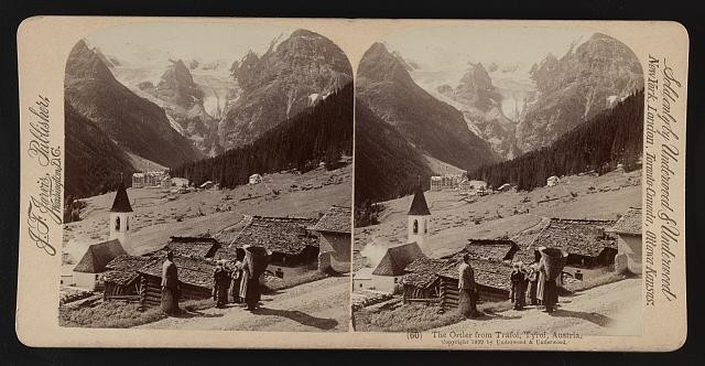 Photo:The Ortler from Trafol, Tyrol, Austria
