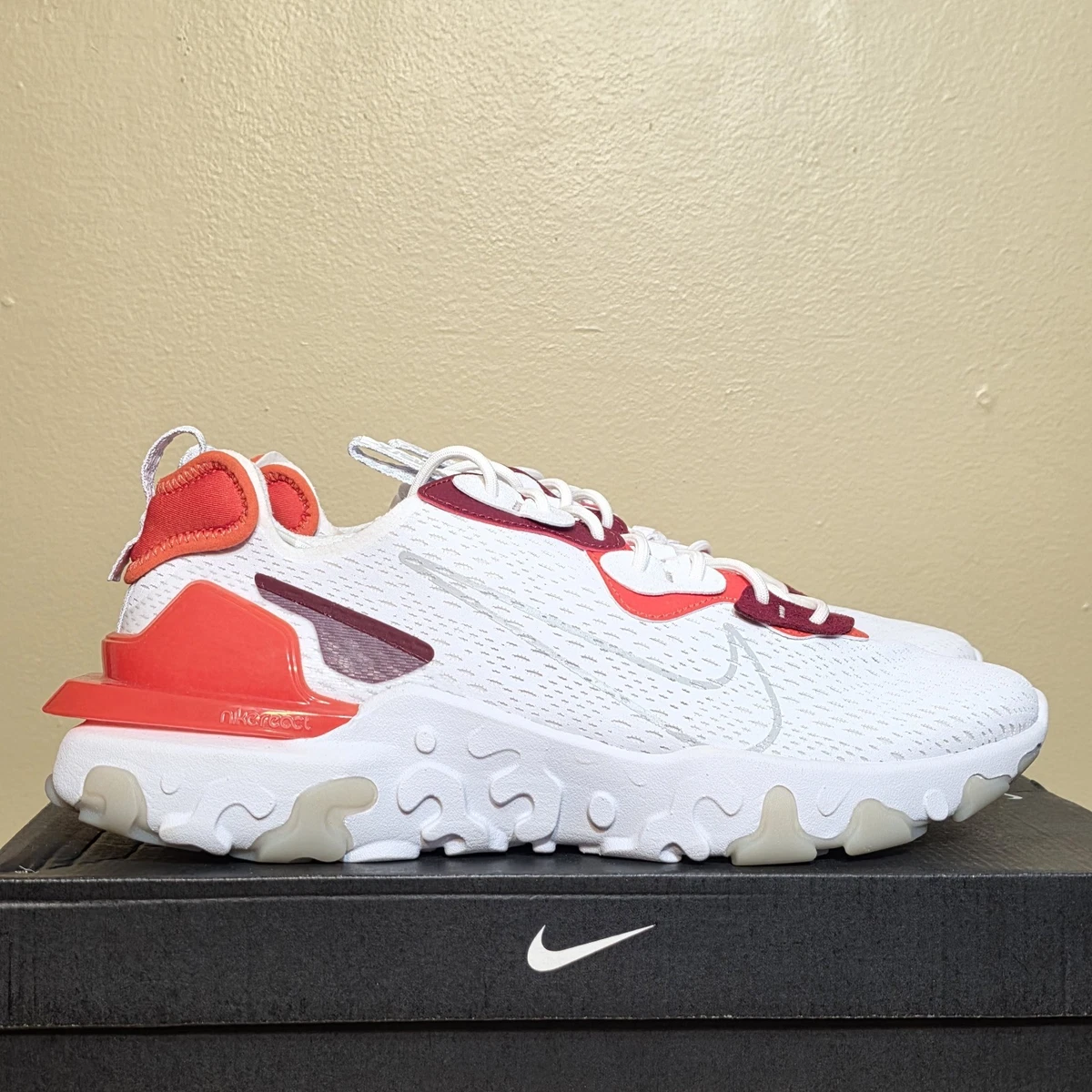 Nike React Vision White for Sale | Authenticity Guaranteed  display picture 1