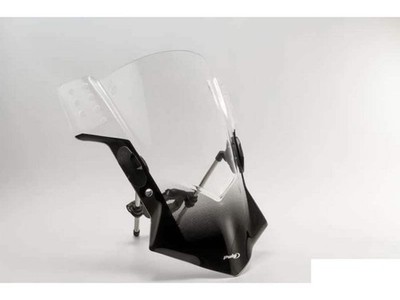 Puig Rafale Screen Windshield Dark Smoke for Hyosung GV125 S Aquila (19-20)