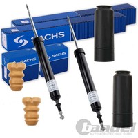 2Xsachs StoßDÄMpfer+Protection Kit Passend FüR Hinten Bmw 1Er E81 82 87 Ab BJ.04