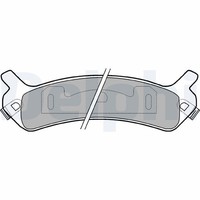 Bremsbelagsatz Hinten FüR Hyundai Sonata Ii Y-2 Iii Y-3 92-96