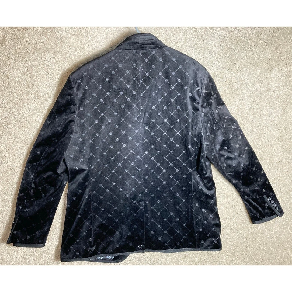 全新 男式 雪茄外套 夹克 I.N.C International Concepts XXL 柔软毛毡 外层 — 第 2/4 张图片