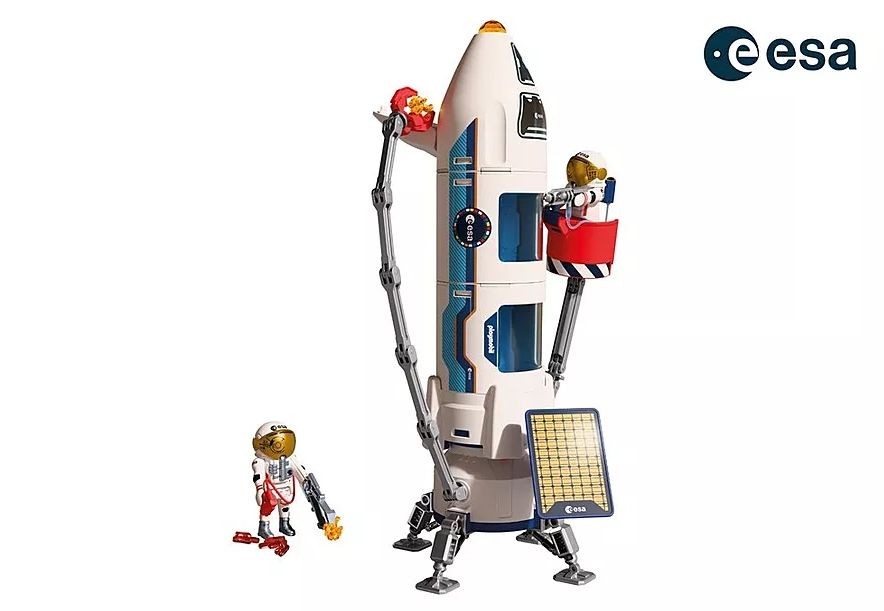 ESA: Mars Research Rocket Spaceship Playset Figures - 72011 - Playmobil