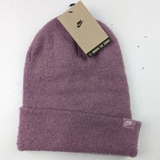 Nike Peak Boucle Yarn Beanie - Plum Dust - One Size - Adult