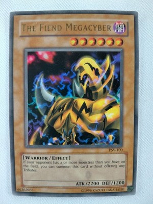Yu-Gi-Oh! TCG The Fiend MegaCyber PSV-100 Ultimate Rare