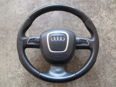 ORIGINAL S-Line Lederlenkrad Audi A4 B8 A5 8T Lenkrad LEDER schwarz 8T0419091A - Bild 1 von 4