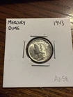 1943 Mercury Silver Dime