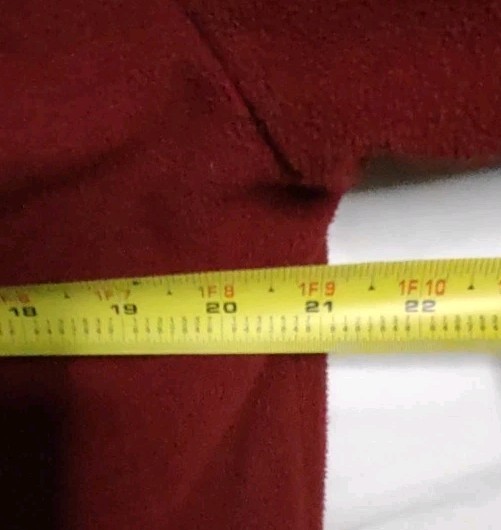 Aeropostale Size Medium Solid Full Zip Fleece Jac… - image 3