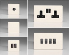 Varilight Screwless Primed Range - Black Inserts & Iridium Switches