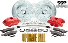 1982-88 Chevy S10 GMC S-15 Sonoma Red Wilwood Disc Brake Upgrade Kit