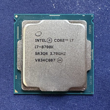 Intel Core i7-8700K 3.70GHz 6 Core SR3QR 12 Thread LGA 1151