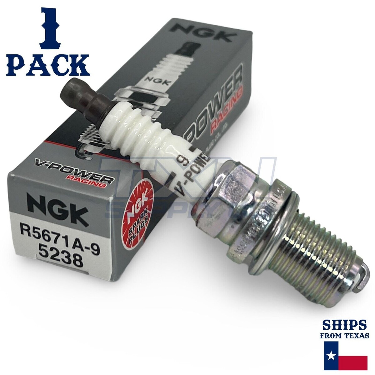 NGK 5238 V-Power Spark Plugs R5671A-9 - 1 Pack | eBay
