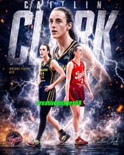 Caitlin Clark 8x10 Photo 2026 WNBA Indiana Fever Rebel Edition jersey
