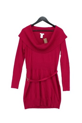 Cache Damen Minikleid L rosa Viskose mit Nylon