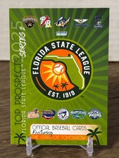 2025 Choice Milb FLORIDA STATE LEAGUE TOP PROSPECTS Team Singles...LOADED!!