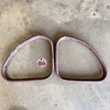 1935 1936 Ford 5 Window Coupe Rear Quarter Garnish Moldings Model 48 1935 1936 Ford 5 Window Coupe Rear Quarter Garnish Moldings Model 48