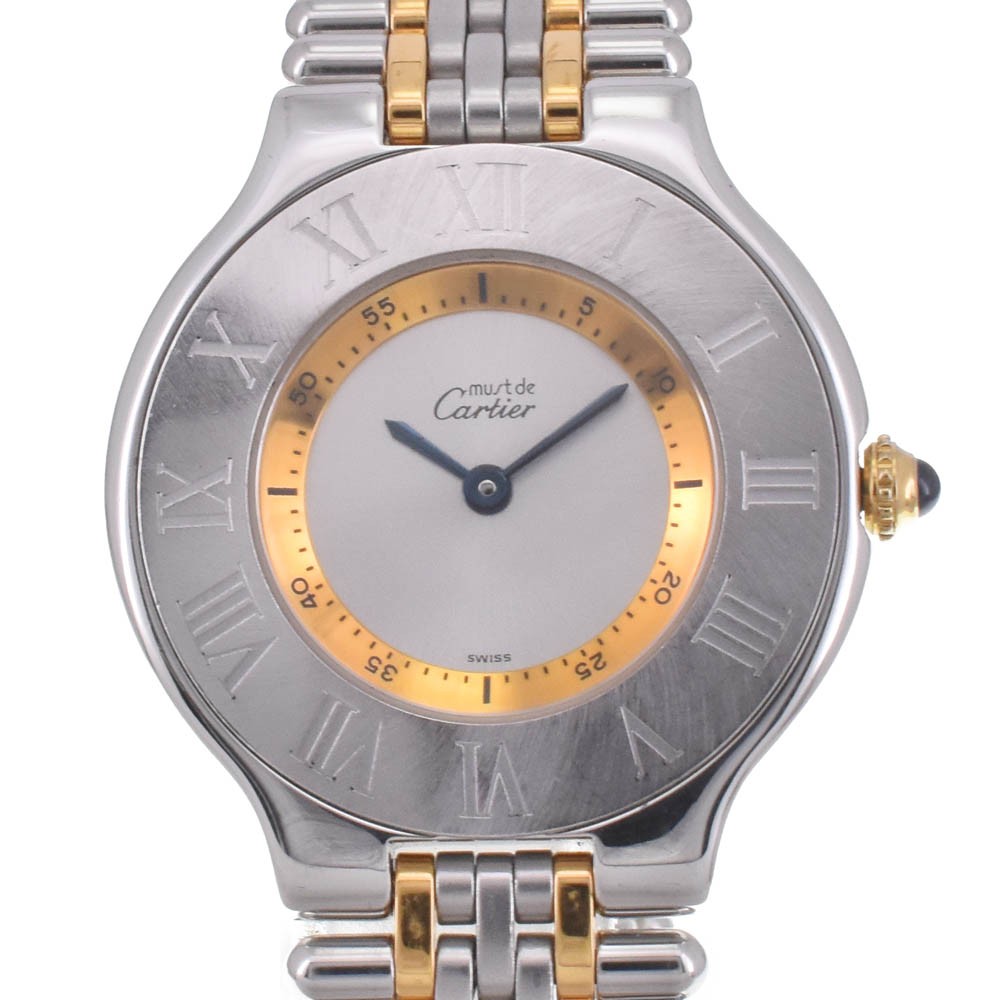 discount CARTIER Must21 Vantian W10074F4/1330 Silver Dial Unisex Watch H#142427