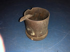 World War II US Army Brass TRENCH ART Ashtray Dated 1943 — photo 2
