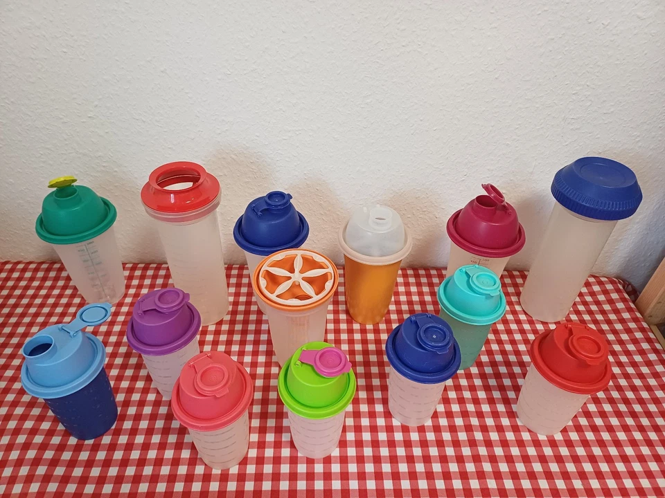 Tupperware * Mix-Max 750 ml * Mix-Fix 250 + 500 ml * Shaker * Schüttelbecher - Bild 2 von 2