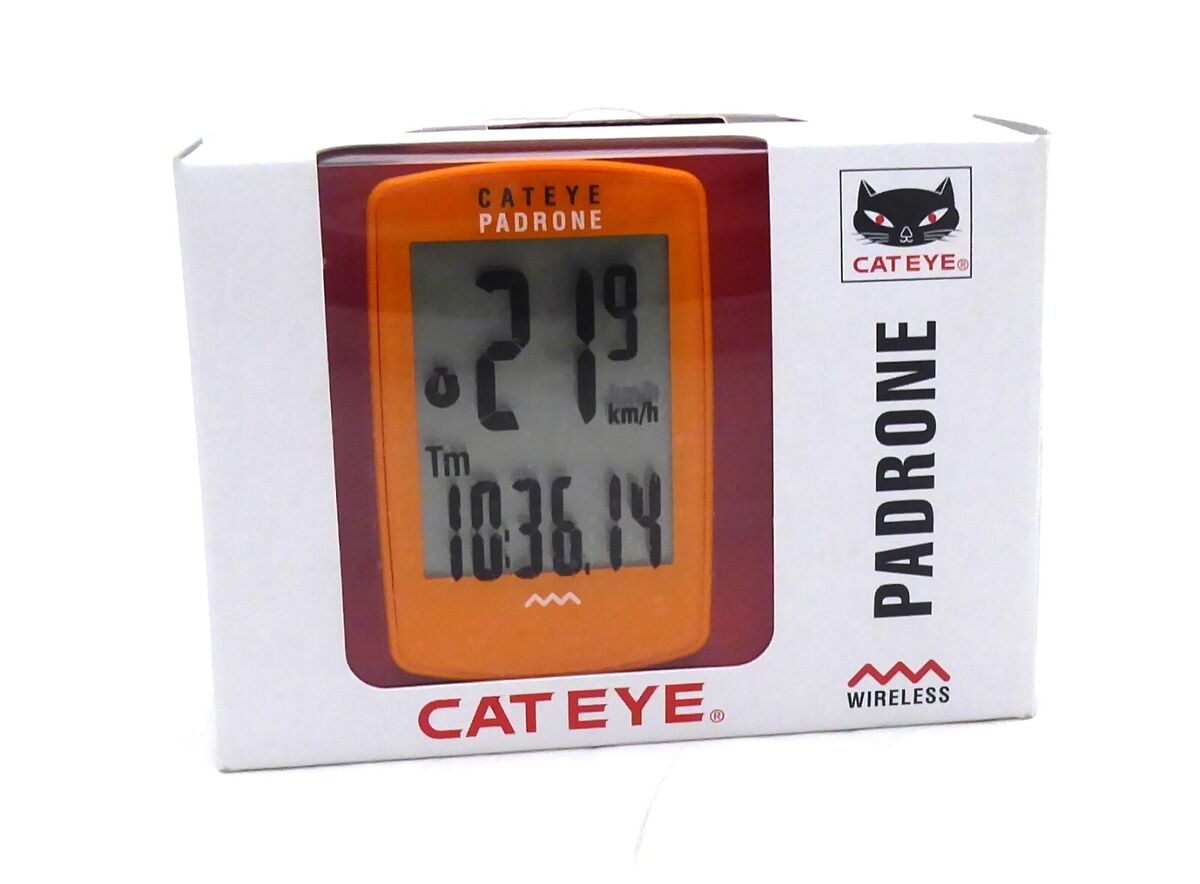 CatEye Cc-pa100w PADRONE Orange Wireless 7 Functions CatEye Cc-pa100w PADRONE Orange Wireless 7 Functions