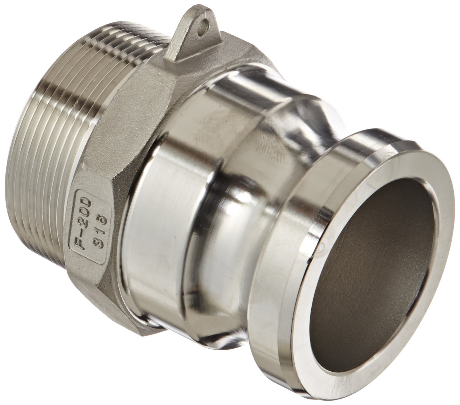 Dixon G200-F-SS 316 Stainless Steel Cam and Groove Coupling Type F