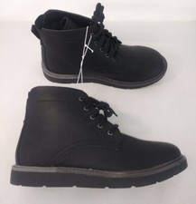 Black Boot Size 4 Girls/Boys Unisex Miller Fashion by Cat Jack