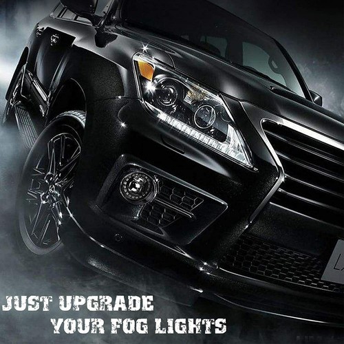2Pcs Halo DRL LED Fog Lights Bumper Driving Lamps For Toyota Camry 2007-2014 DOT - Picture 2 of 11