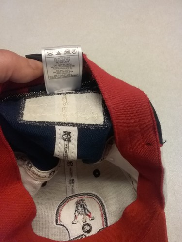 Reebok New England Patriots Throwback Hat Spandex Adult Med. Red.White.Blue - Picture 22 of 23